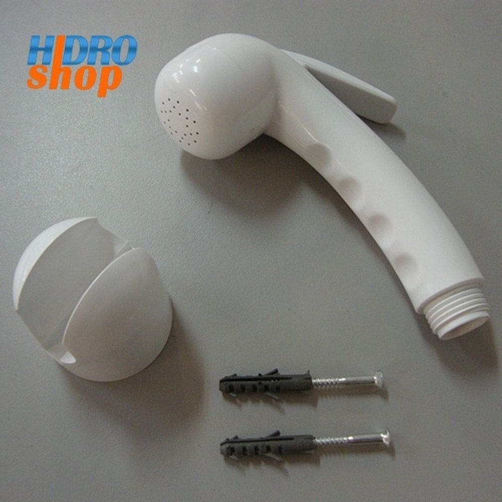 Duchinha Gatilho para Ducha Higiênica Branco Com Suporte 1/2" - 2300933