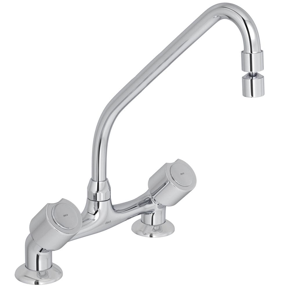 Misturador Cozinha Mesa Deca Targa Bica Longa Móvel - 1256C40CRLONG