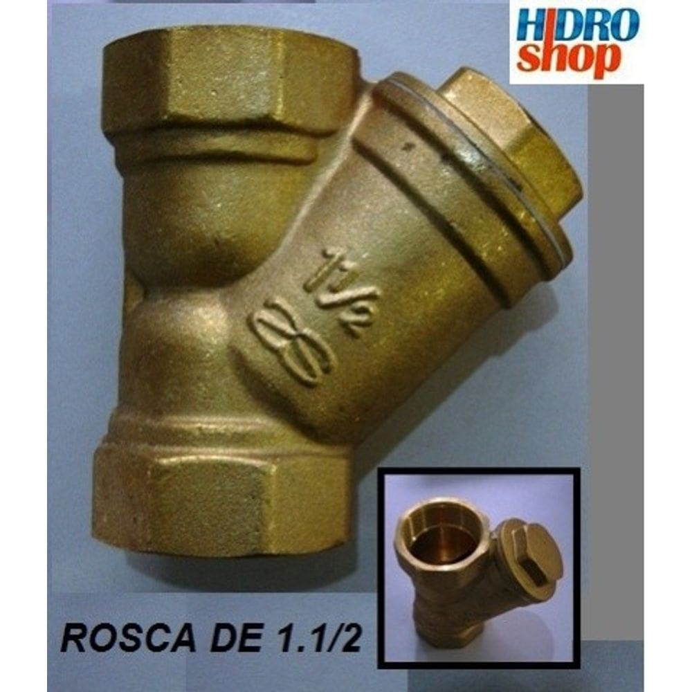 Filtro Y Rosca 1.1/2 Tela Inox - 17008