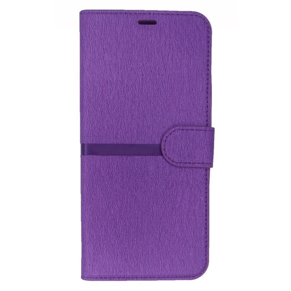 Capa Carteira Para Motorola Moto G40 G60 - Cor Roxa