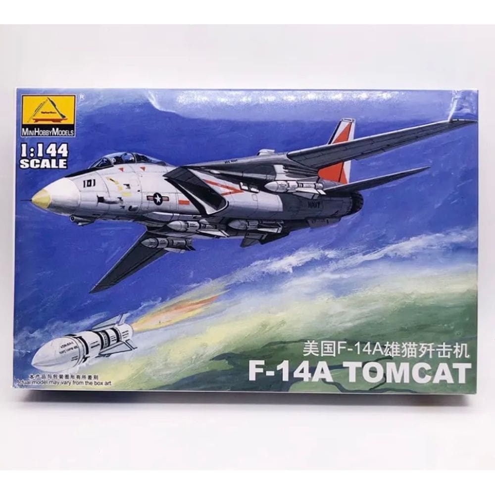 Avião de Montar Mini Hobby Models F-14A TOMCAT 1:144