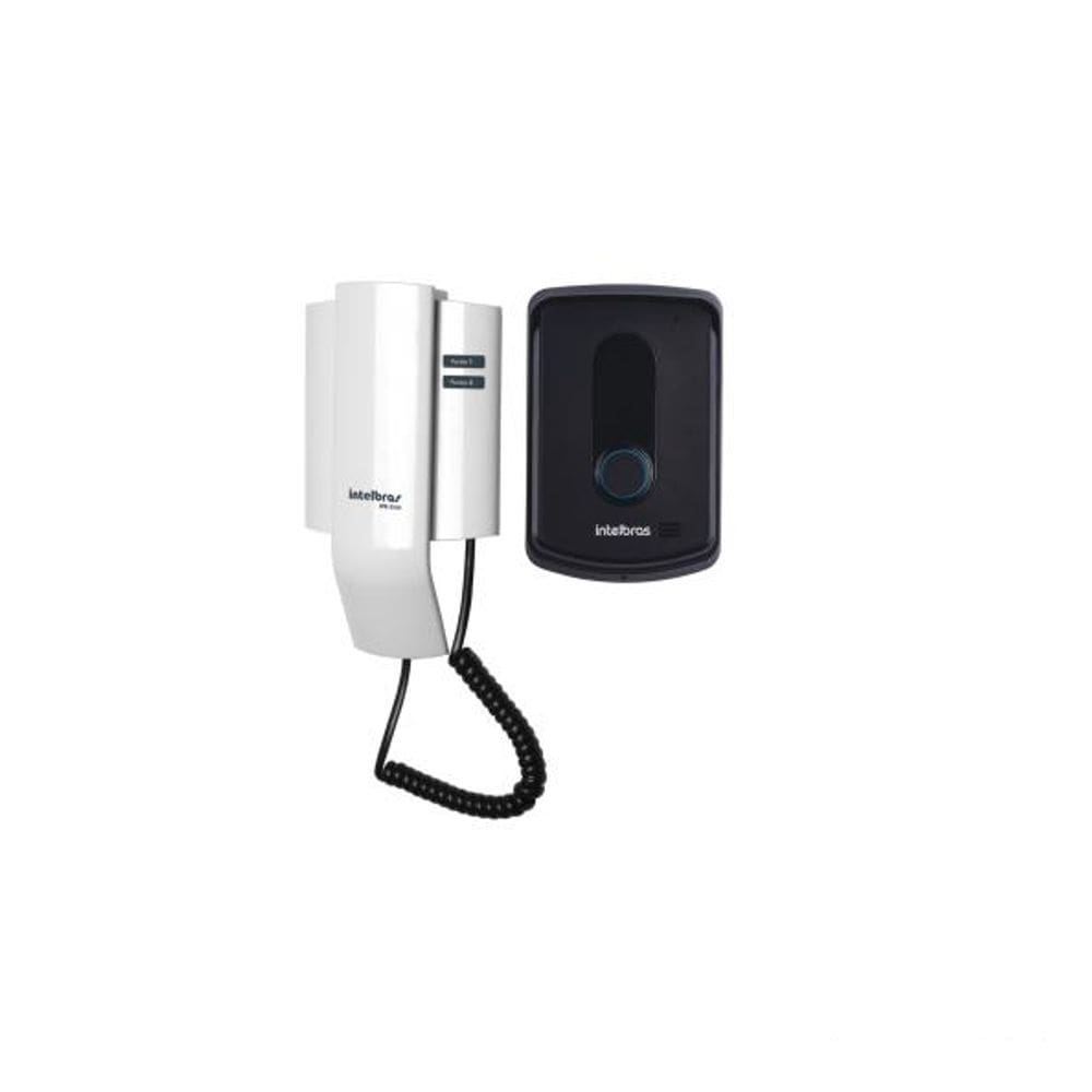 Porteiro interfone eletrônico ipr 8010 residencial intelbras
