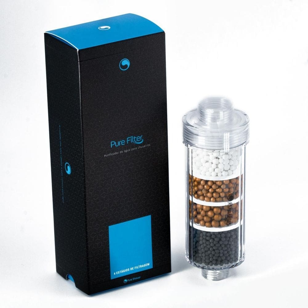 Pure filter filtro 4 estágios com  pure shower