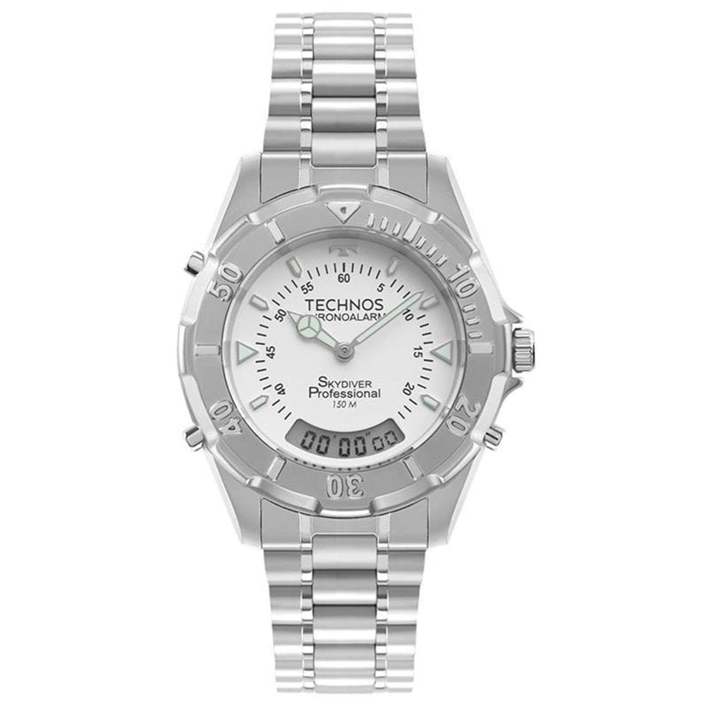 Relógio masculino t20557/3b technos performance skydiver
