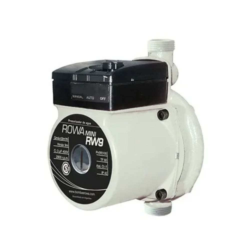 Pressurizador Rowa Mini Rw9 - 9mca - 110v - RW9110