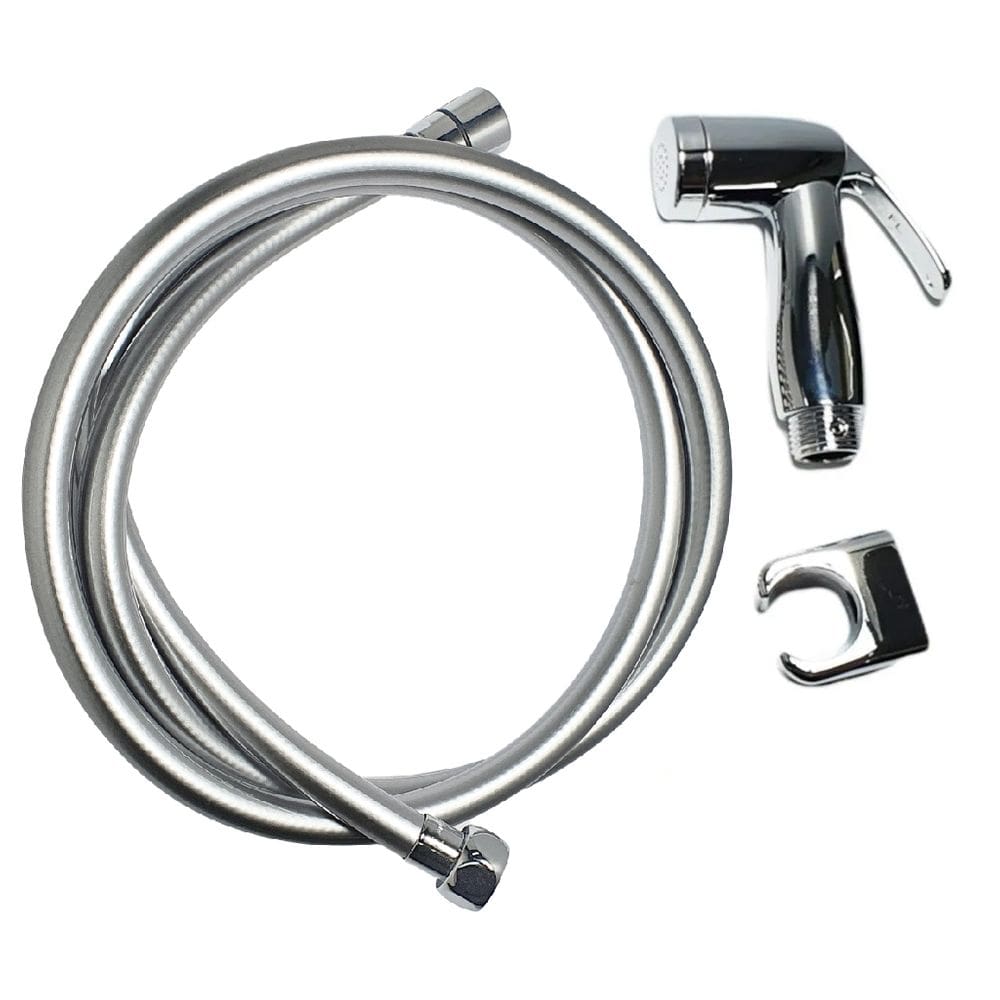 Flexível PVC e Ducha Manual Cromada 1,7m - 2300934k140