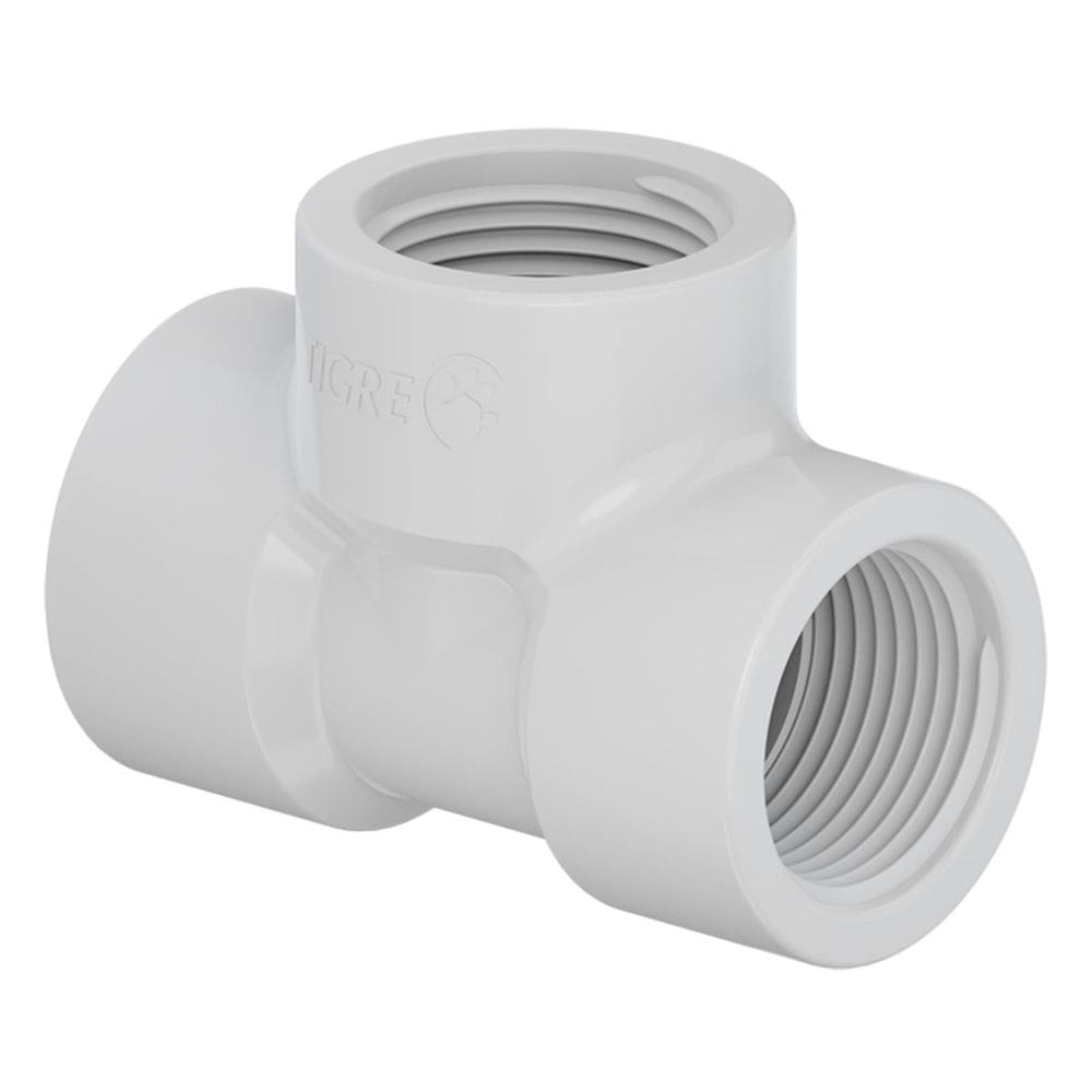 Tê Branco Rosca 1.1/4\" - 20191929