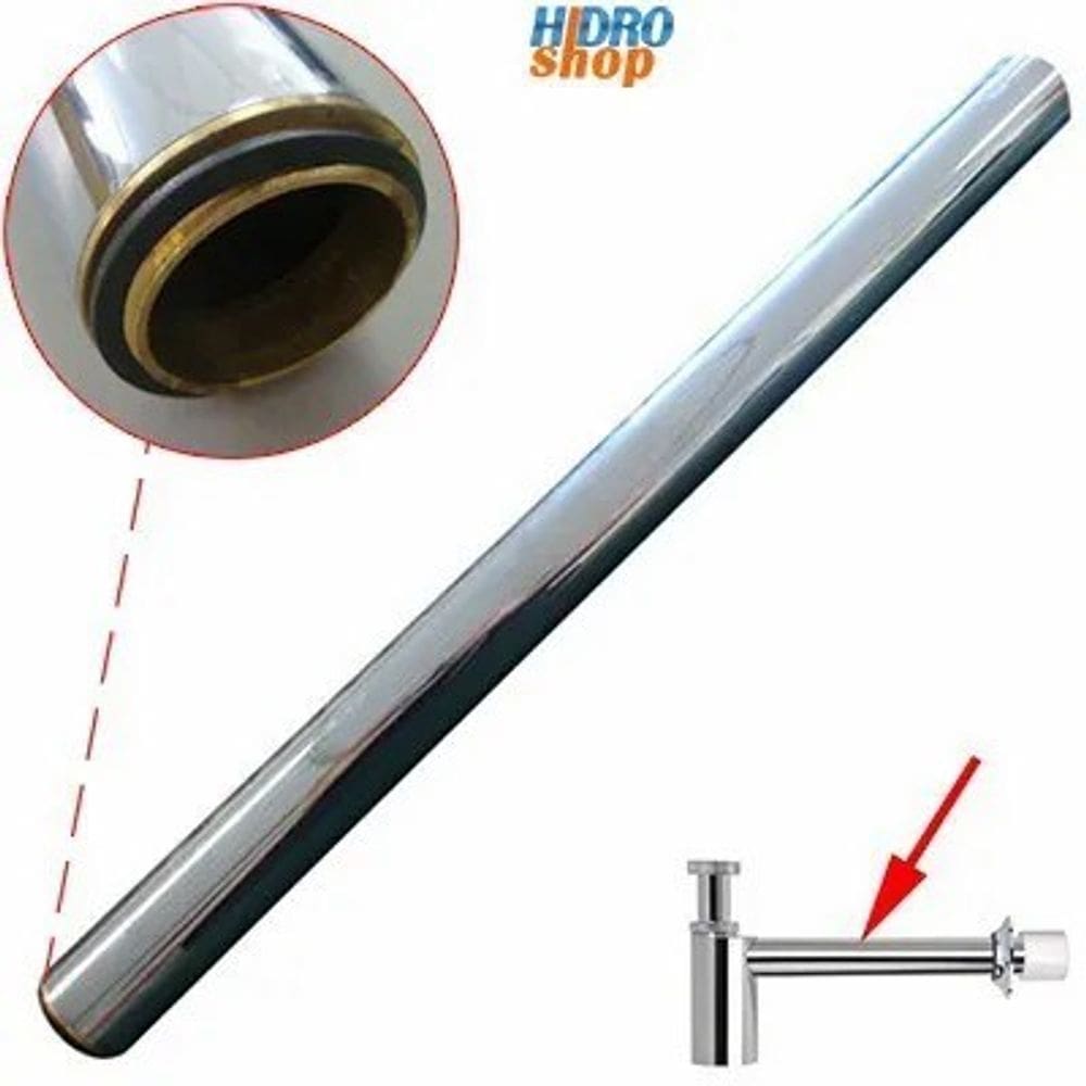 Tubo Saída Longo Deca Com Rosca 1.1/2” 50 Cm - 4606023