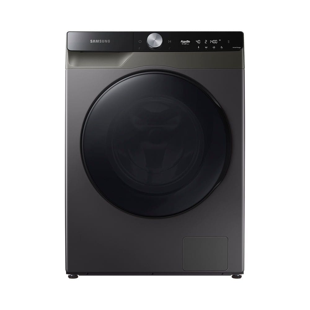 Lava e Seca WD13T Inox Smart 13kg + Forno elétrico Black com Função Air Fry e Wi-Fi 76L