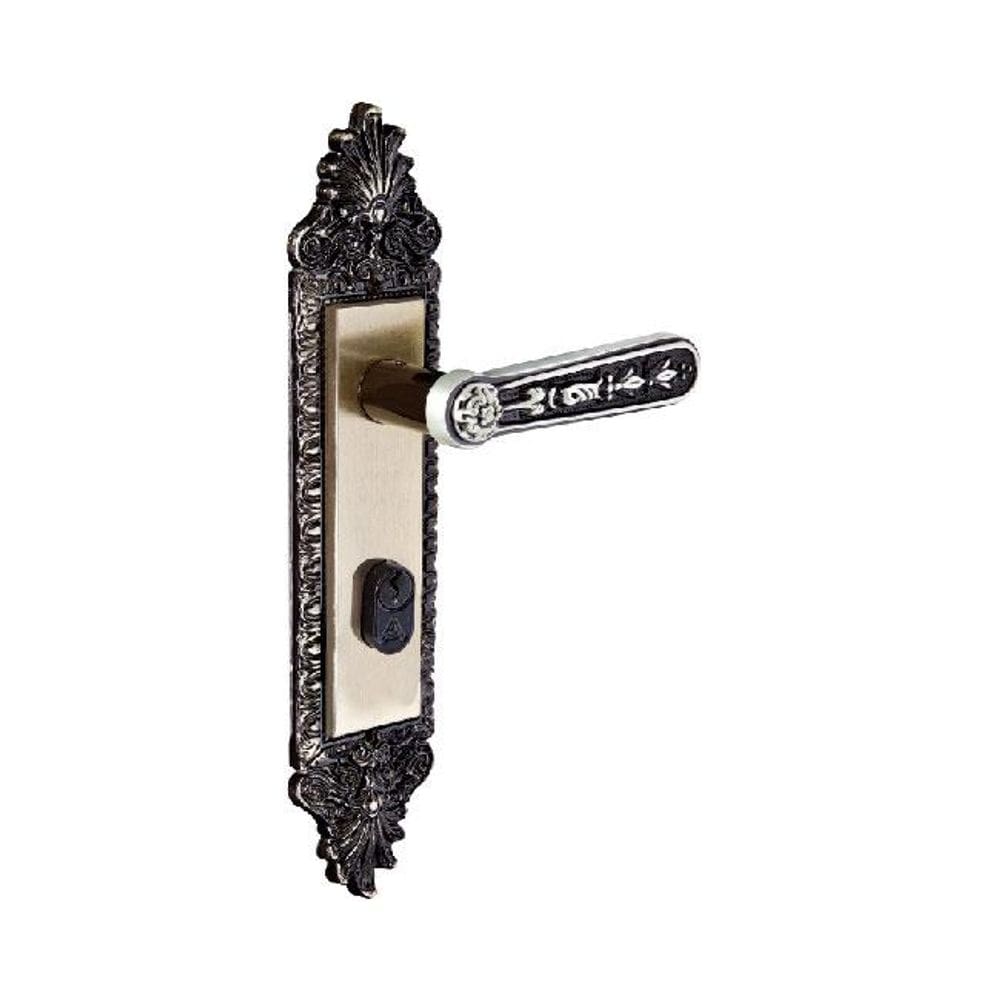 fechadura entrada colonial alavanca s40mm latonado alianca