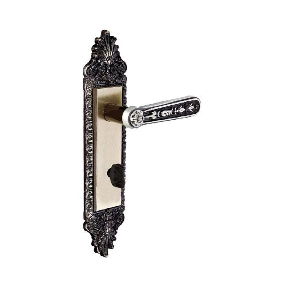 fechadura banheiro colonial alavanca s40mm latonado alianca