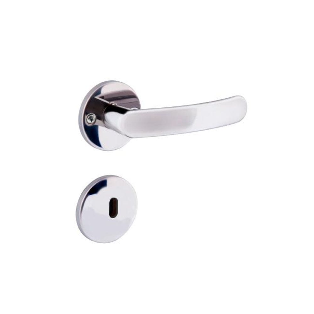 fechadura interna inox premium 40mm polido alianca