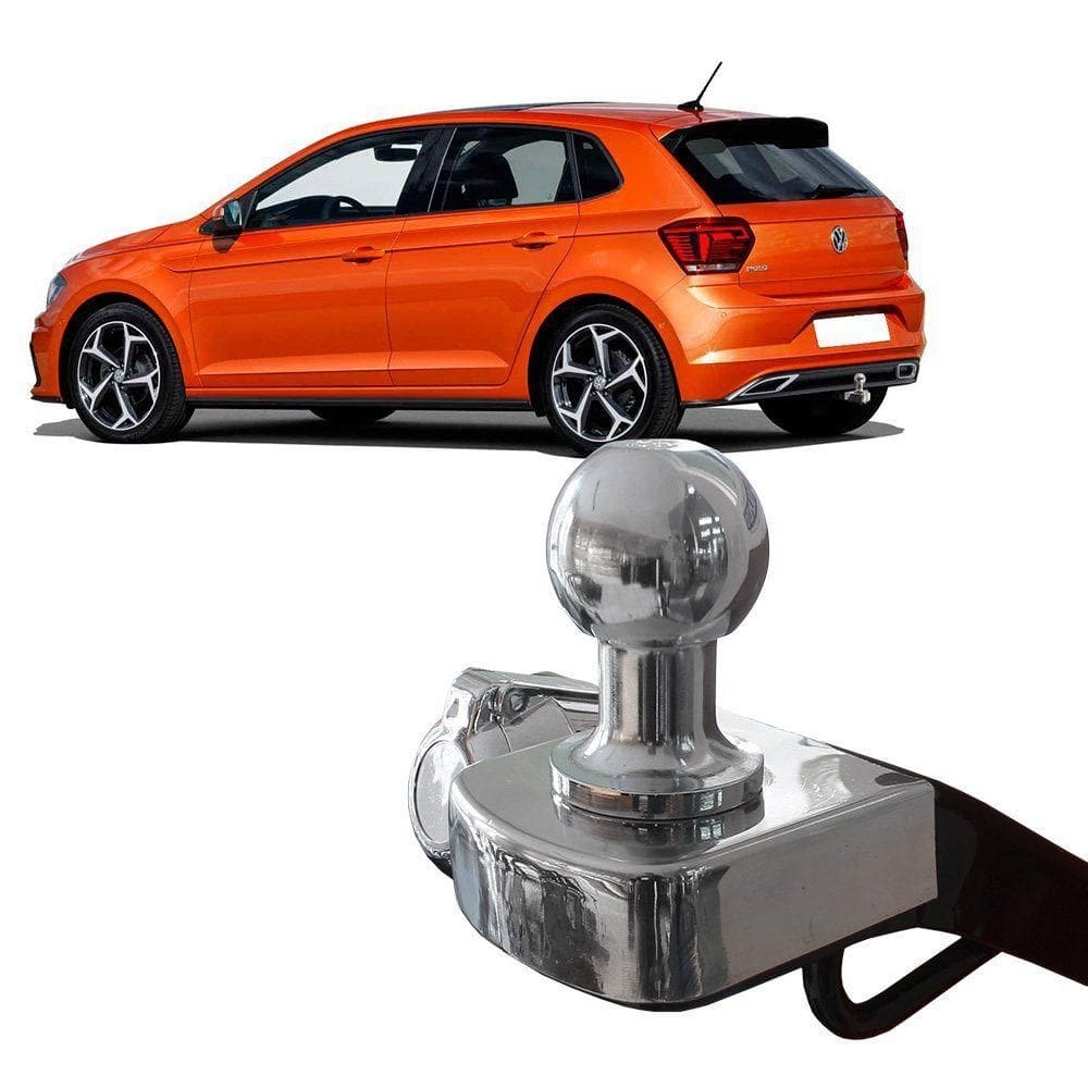 Engate Reboque Polo Hatch 2017 a 2023 Rabicho Fixo 700 kg