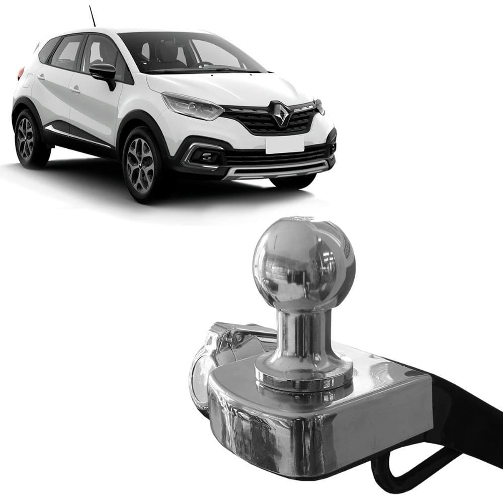 Engate Reboque Captur 2017 a 2023 Rabicho Fixo 700 kg