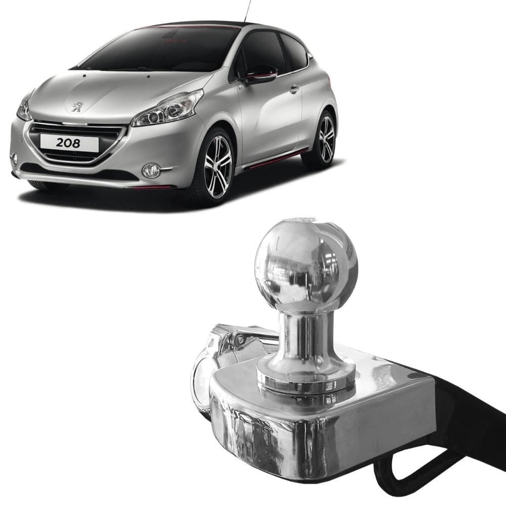 Engate Reboque Peugeot 208 2013 a 2023 Rabicho Fixo 700 kg