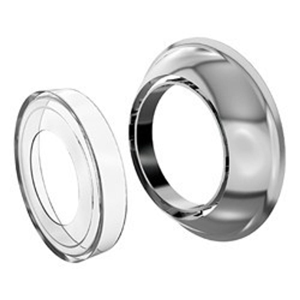 Canopla Sifão Abs Universal Cromada com adapatador 1.1/2 e 2" - 030449