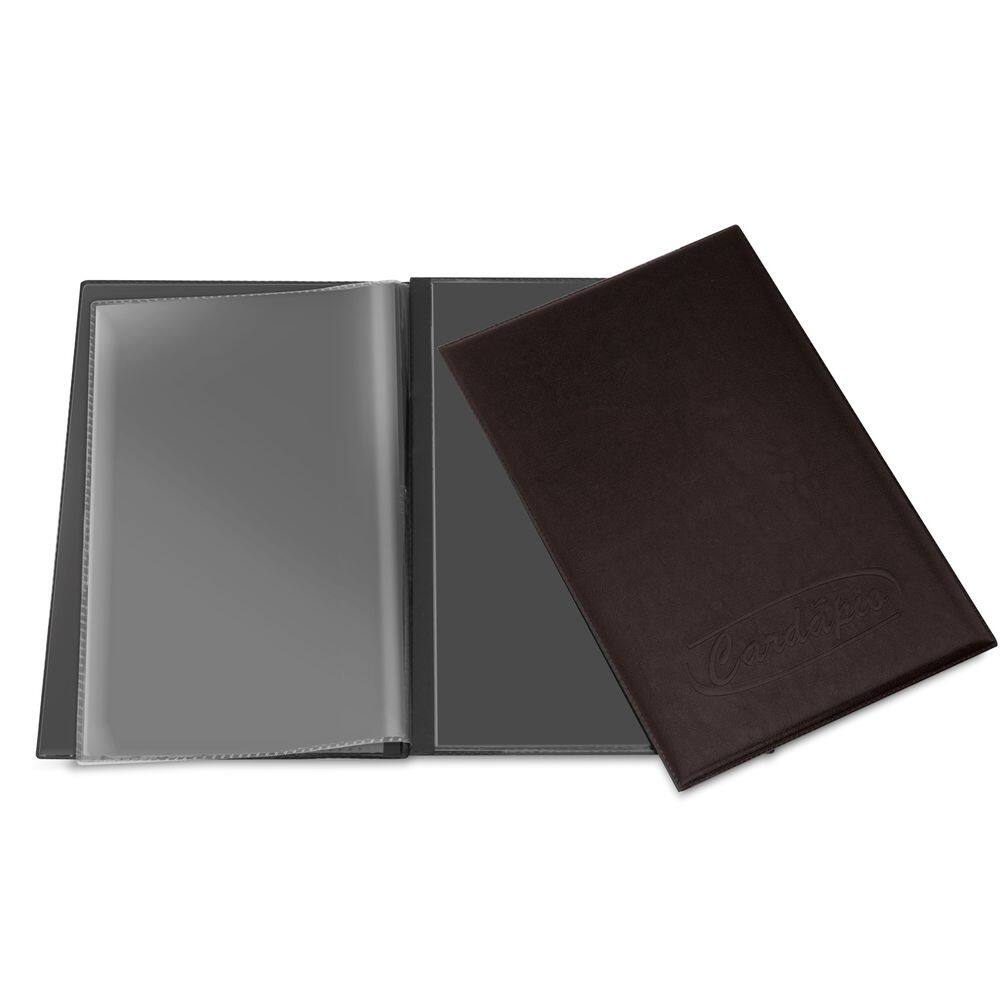 Pasta Cardápio para Restaurantes A4 kit 5 unidades