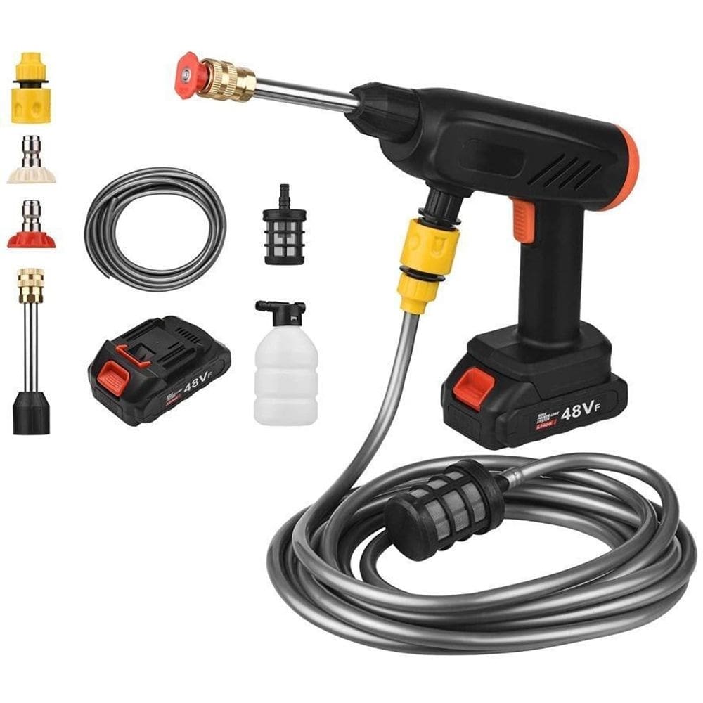 Limpeza profunda: lavadora portátil carros e quintal pressão