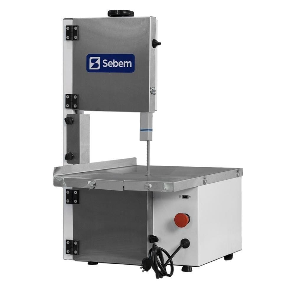 Serra fita pequena profissional bivolt lâmina 1,55m sebem