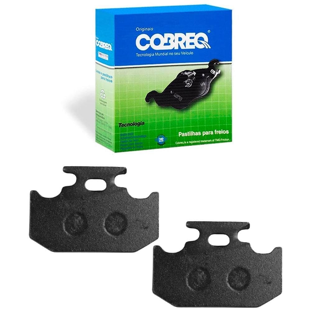 Pastilha Freio Moto Tras Yamaha XTZ250 Lander YS250 Fazer