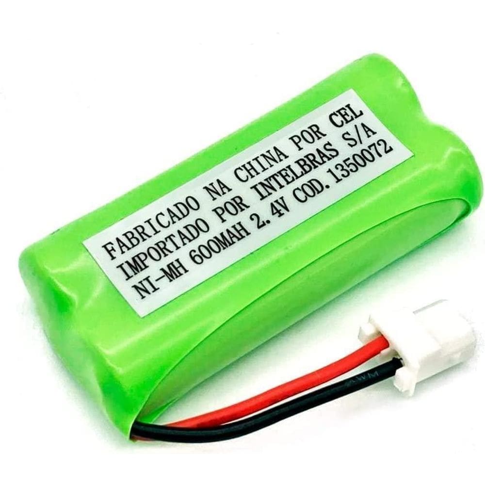 Bateria para linha ts intelbrás 2,4v/600mah aaa