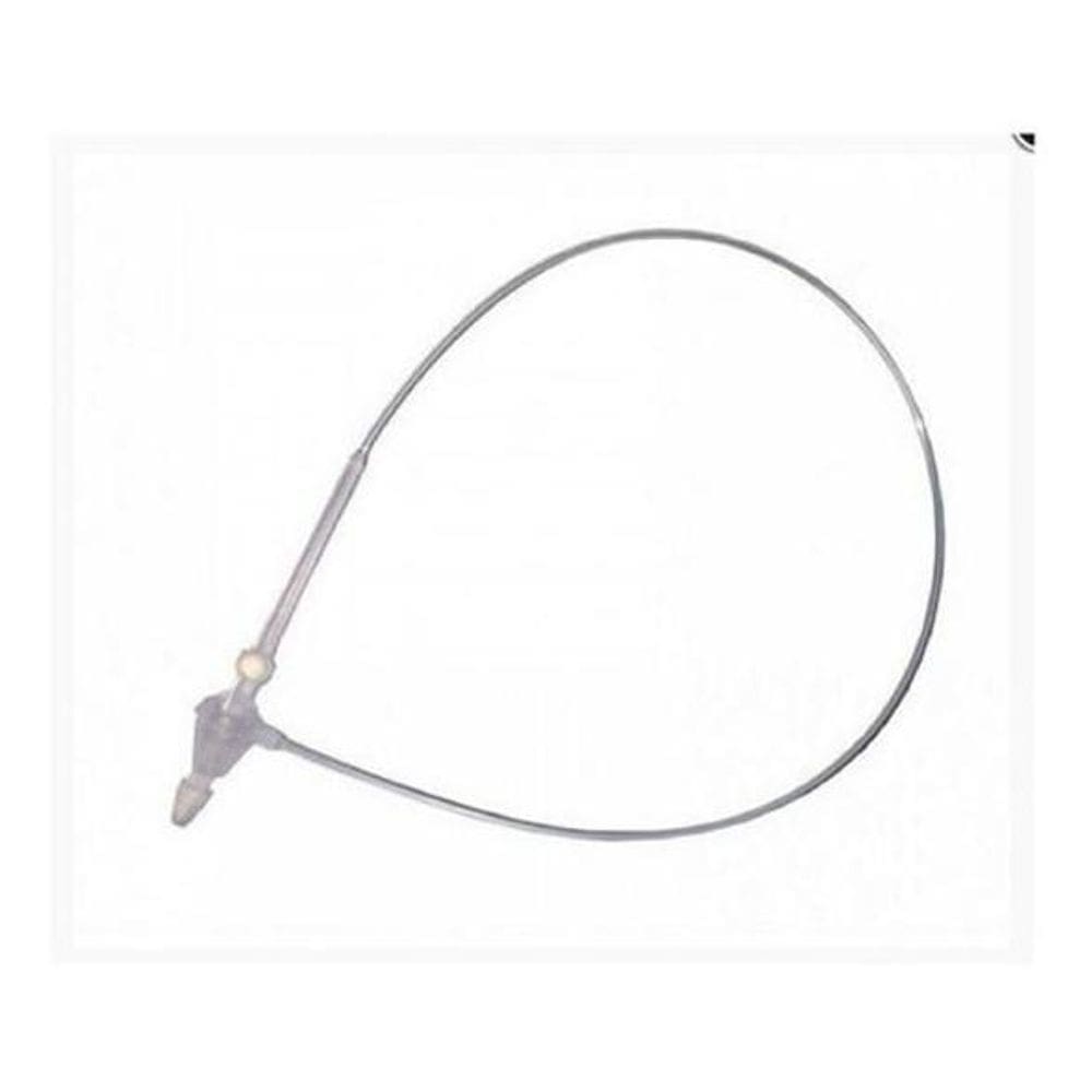 Pino transparente etiqueta trava anel lacre 65mm tag 1000