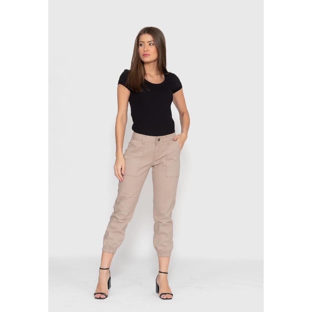 Calça 7875 Bege Bella Canvas [F075]