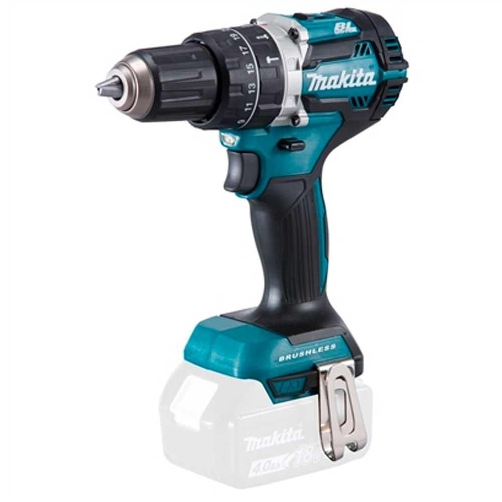 Parafusadeira furadeira impacto a bateria 18v makita-dhp484z