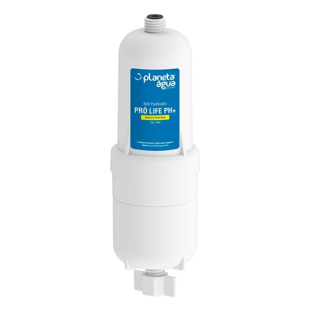 Refil Filtro Pró Life Ph+ Planeta Água compatível com Everest - 1069