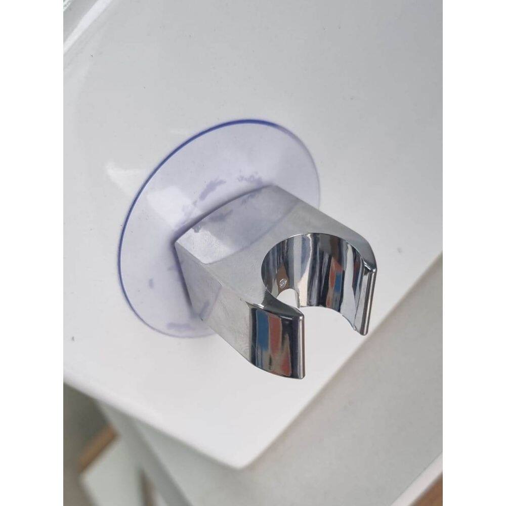 Suporte Ducha HIGIENICA Cromado Com Ventosa 62MM - 4678003vent
