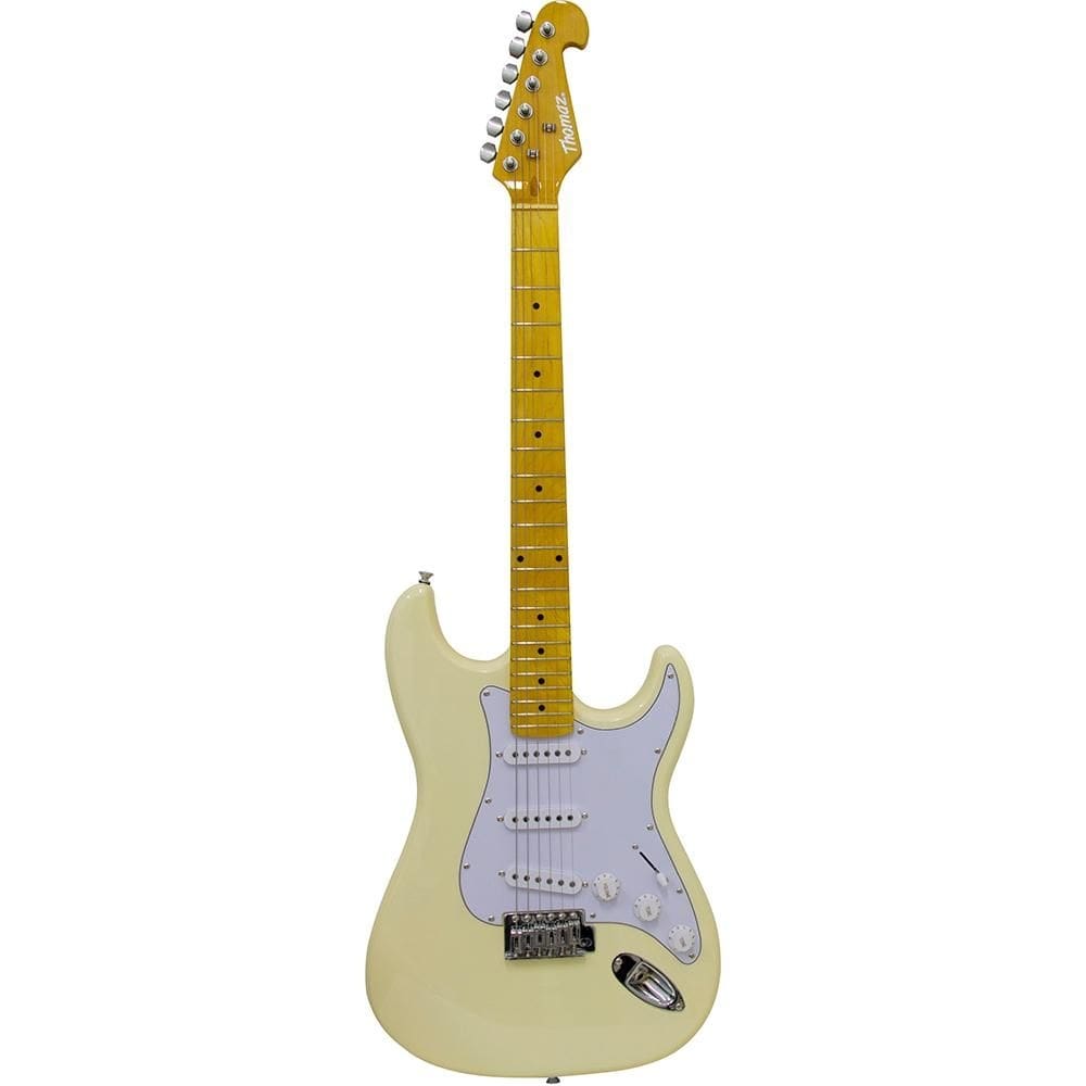 Guitarra Elétrica Vintage Thomaz Teg 400v Branco [F097]