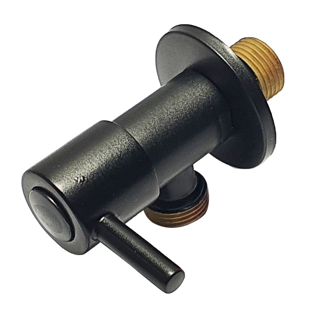 Registro Ducha Higiênica Sem Derivação 1/4 Volta Preto Fosco - 200205PT