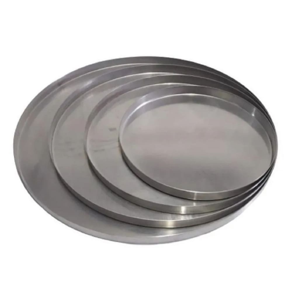 Kit de Forma P/ Assar ou Servir Pizza 35, 40 e 45cm (1 de cada)