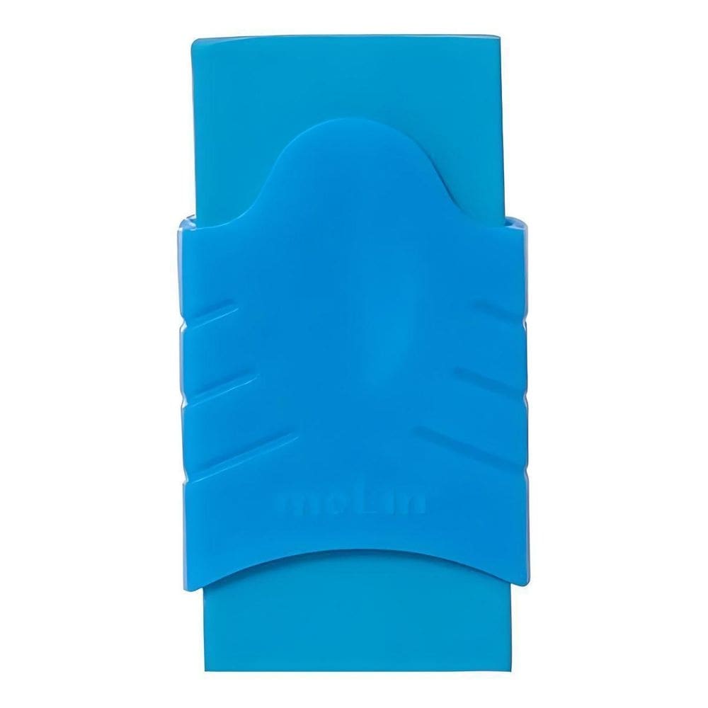 Borracha Tpr Neon Azul Molin Não Borra Macia