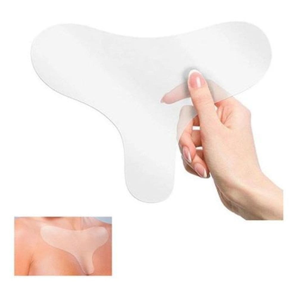 Adesivo silicone anti rugas para colo seios - noite - todos