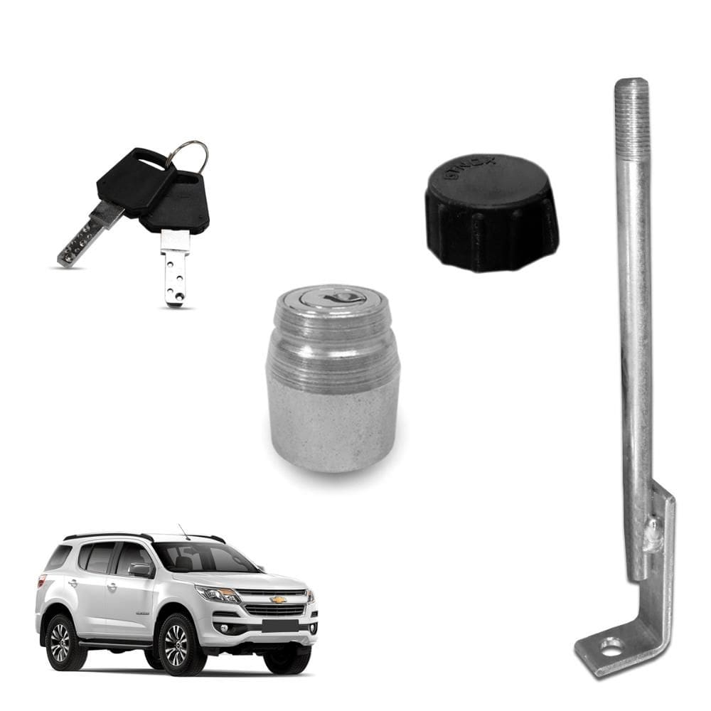 Trava de Estepe Antifurto Trailblazer 2013 a 2024 Gtnox