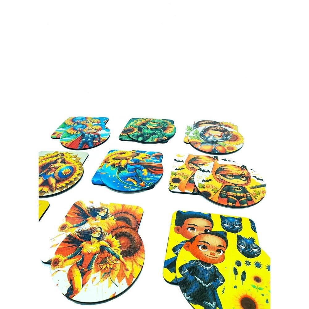 Jogo Da Memória Baixa Visão Crianças Super Herois Atipicos 6
