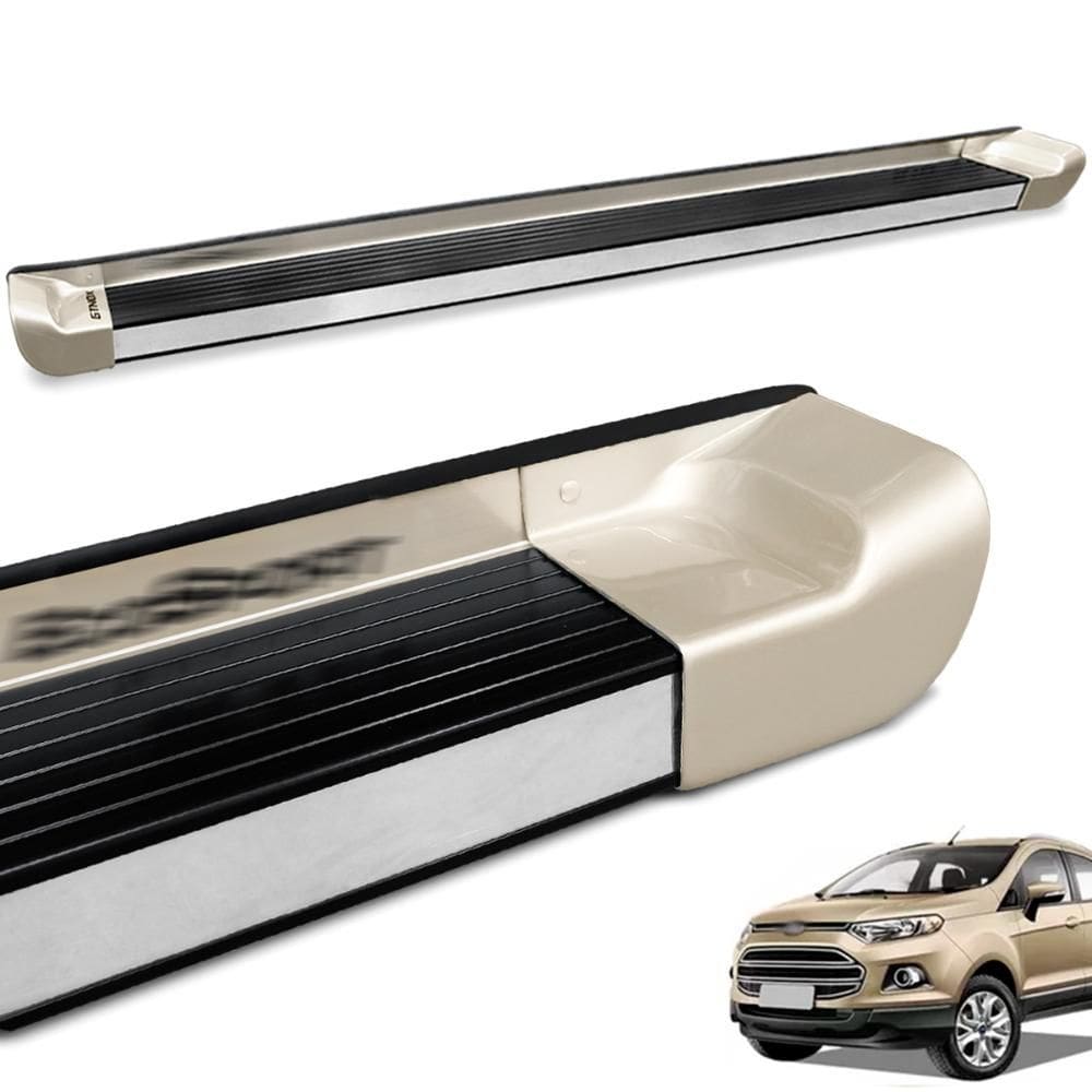 Estribo Lateral Ecosport 2013 a 2021 Prata Riviera Personalizado