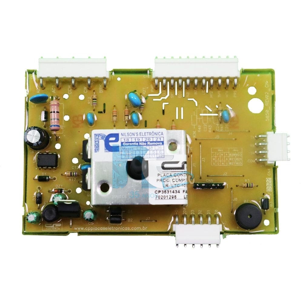 Placa compatível lavadora eletrolux ltc10 70201296 a99035152