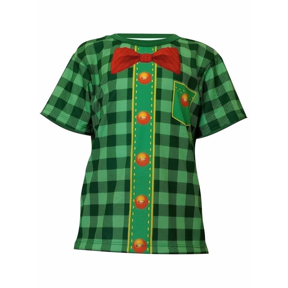 Camiseta Infantil Estampada Festa Junina Verde