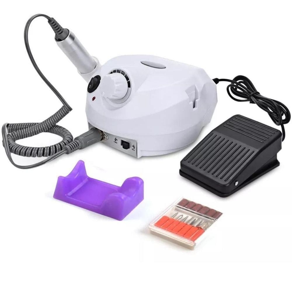 Lixadeira Pedal Motor Unha Nail Master 30000 Potencia Bivolt