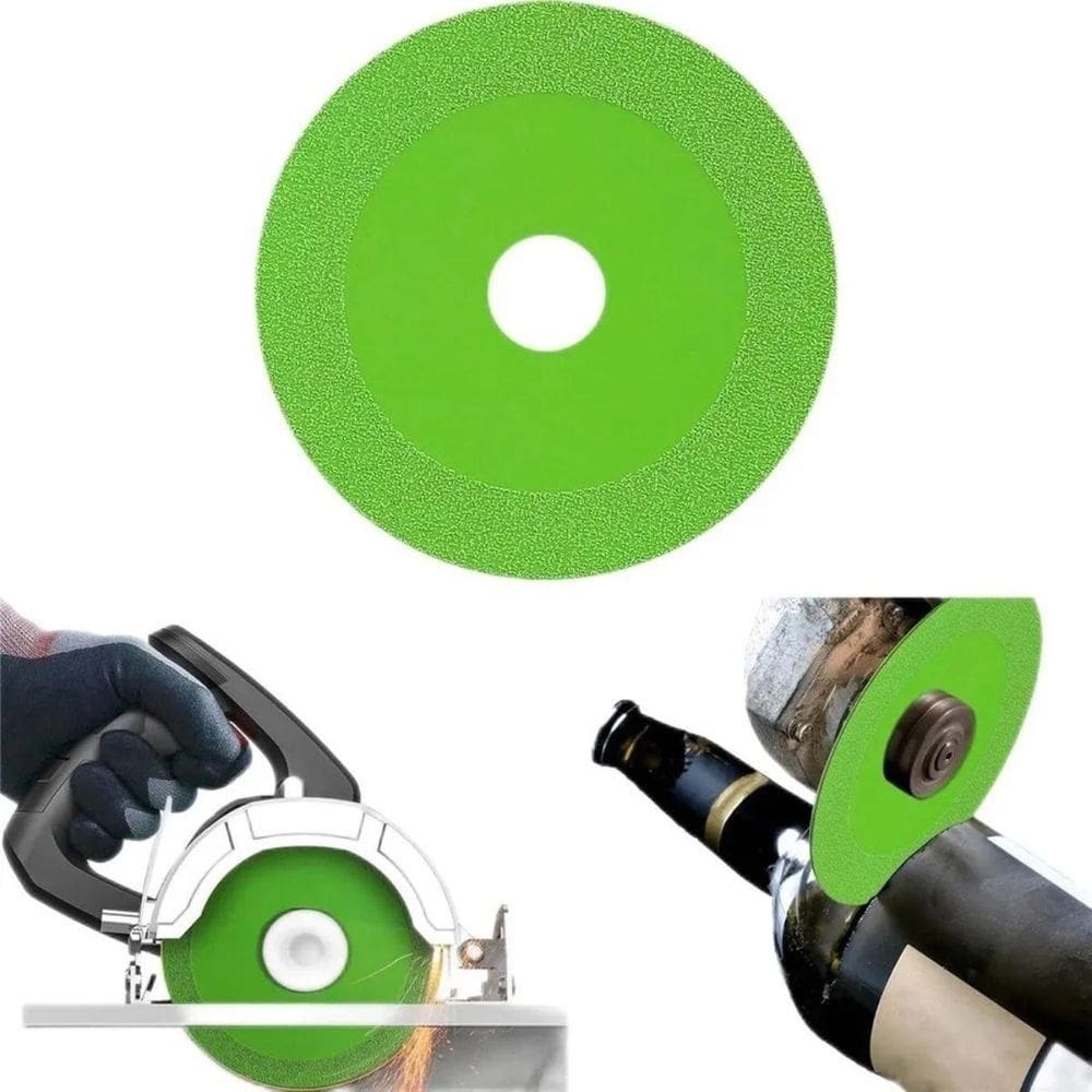 Disco de diamante corte e polimento vidro lâmina ultrafina