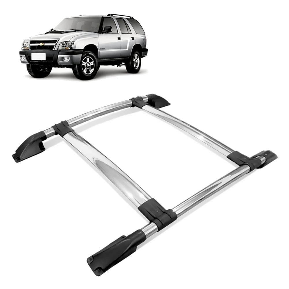 Rack Bagageiro Teto Blazer 1995 a 2011 Tubolar Cromado