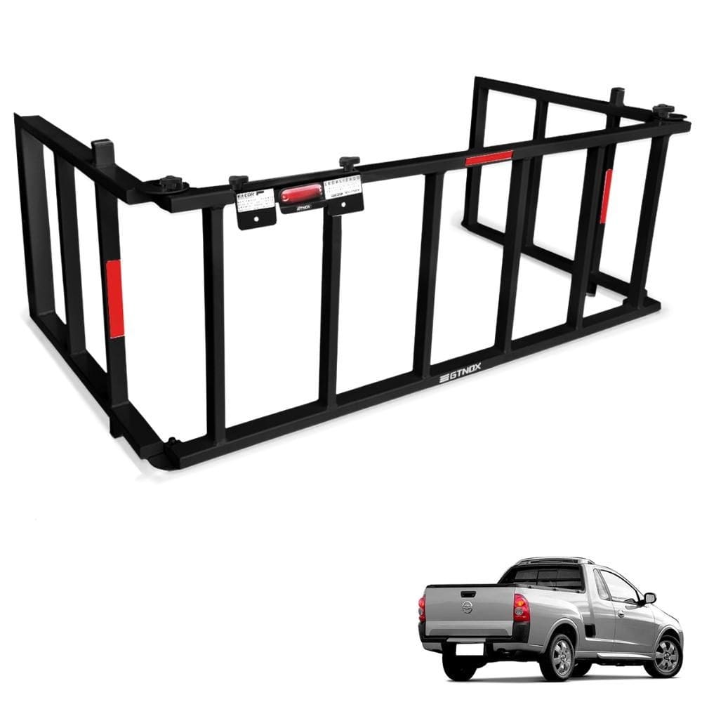 Extensor de Caçamba Montana 2003 a 2010 Rampa Preto Gtnox