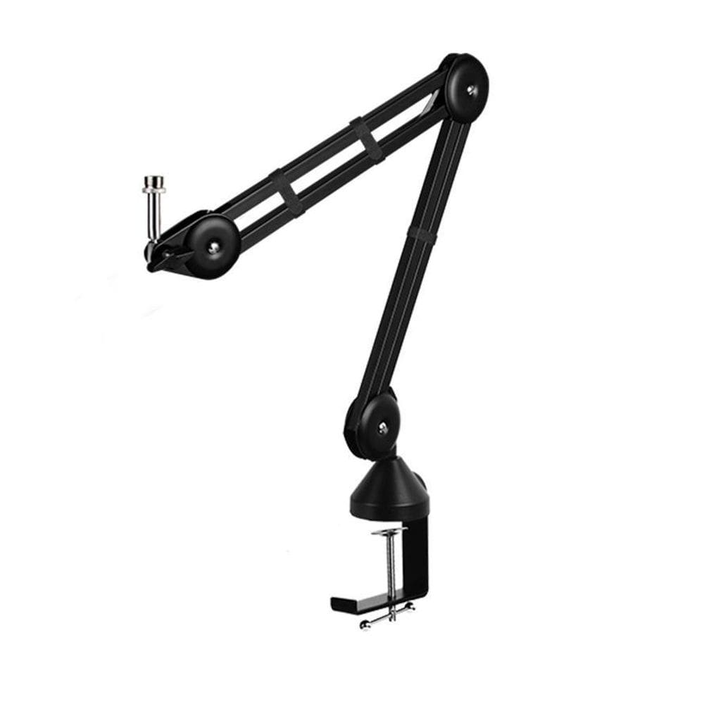 Pedestal articulado para microfone condensador rode,shure
