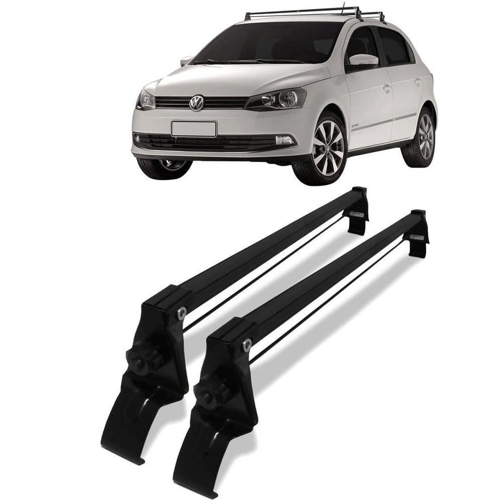 Rack de teto aço vw gol e voyage g5 g6 g7 4 portas