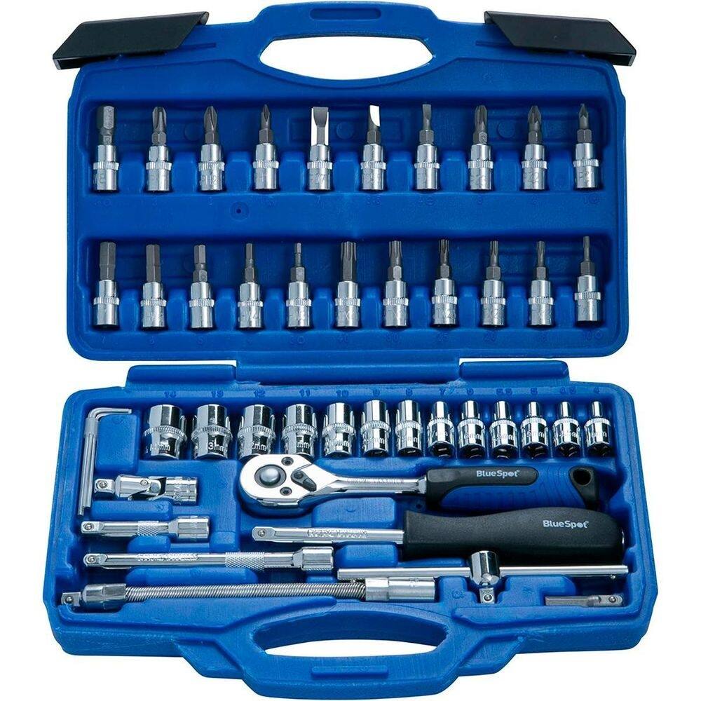 Maleta estojo kit caixa jogo ferramentas completa crv 46cps