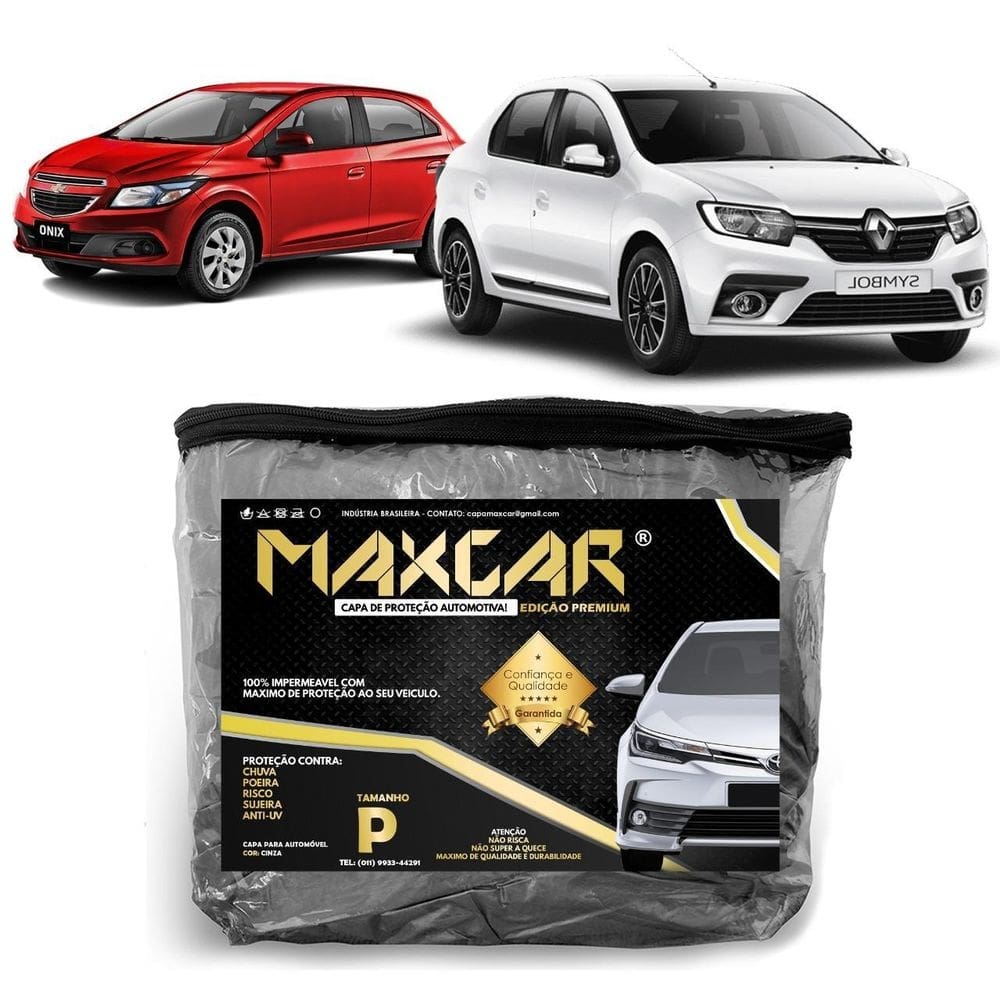 Capa para cobrir carro tam p gol, palio, celta, & similares