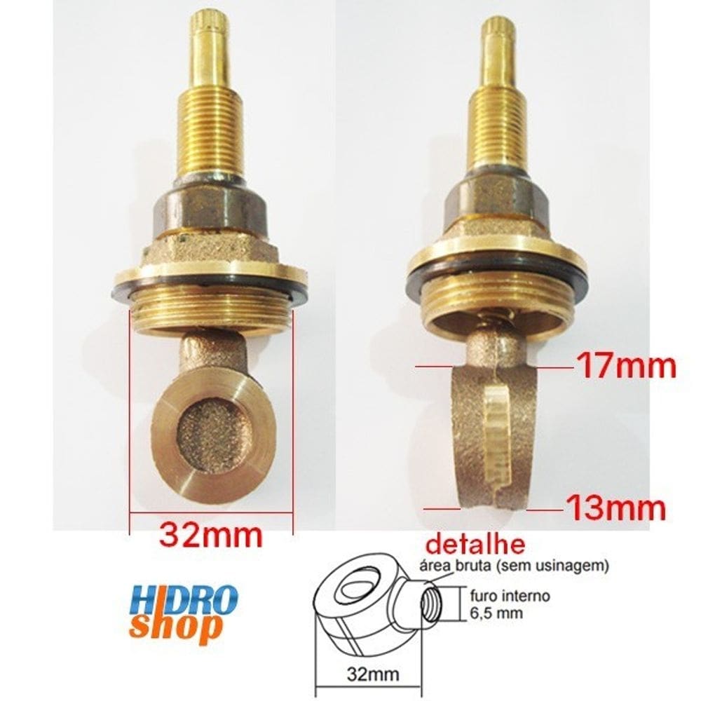Reparo Registro De Gaveta Deca 3/4 com Cunha - 4306KIT140