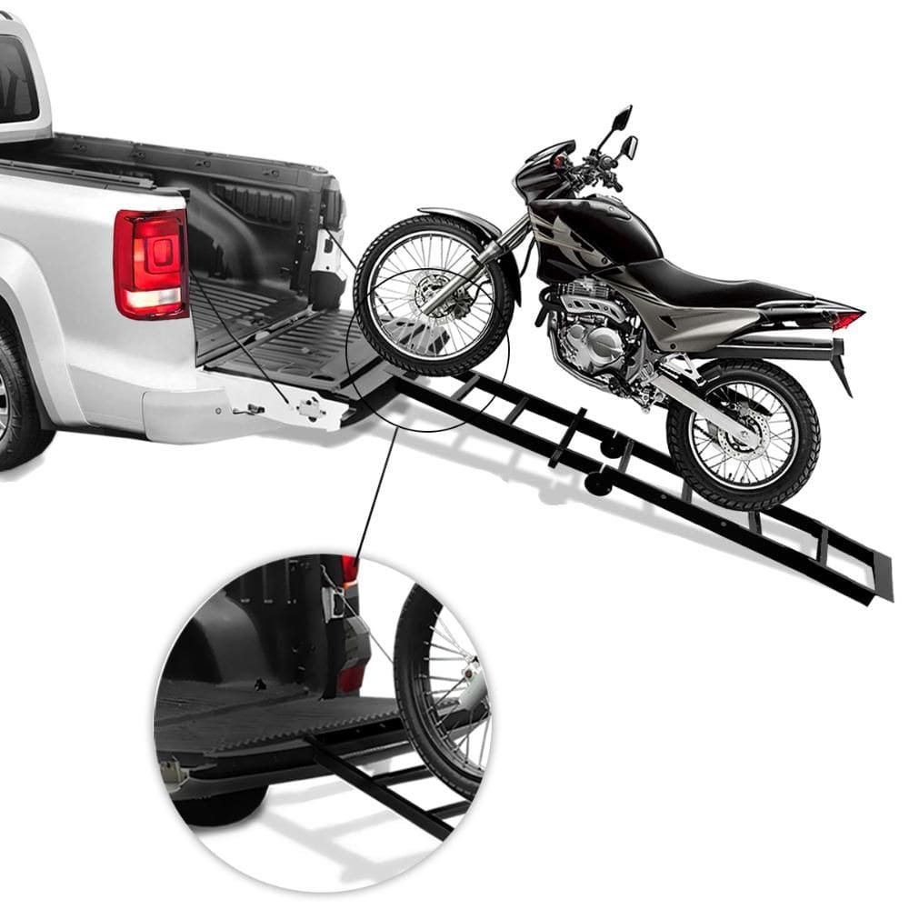 Extensor de Caçamba Strada 2014 a 2020 Rampa Preto Reforçado 350kg Gtnox